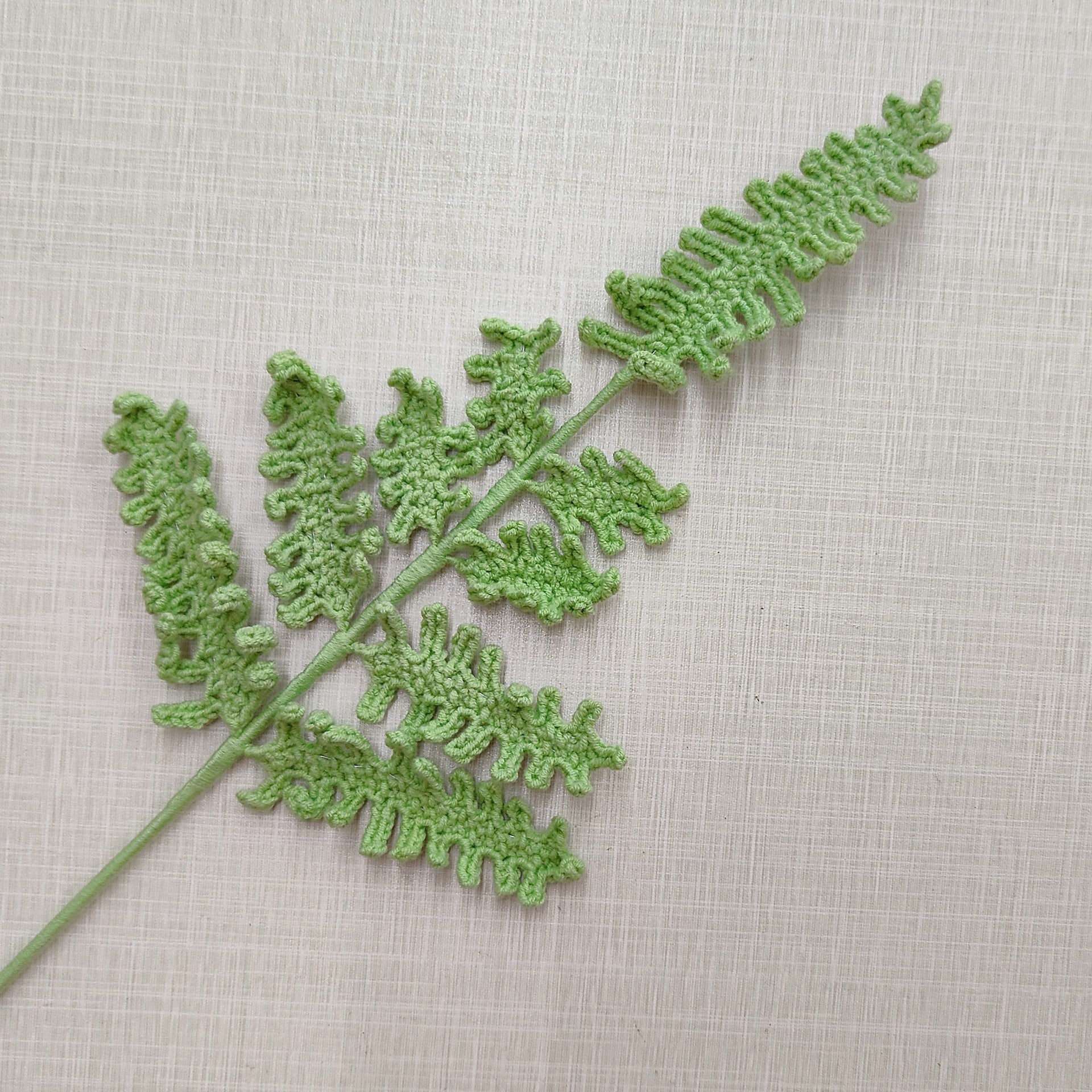 Handmade Crochet Greenery Stems: Floral Filler, Home Decor, Desk Ornament & Gift for Housewarming/Birthdays/DIY - Mia-yarnwhiper