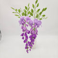 Handmade Crochet Wisteria Bouquet: Wilt-Proof, Hypoallergenic Gift for Spring Decor, Holidays & Housewarming - Mia-yarnwhiper