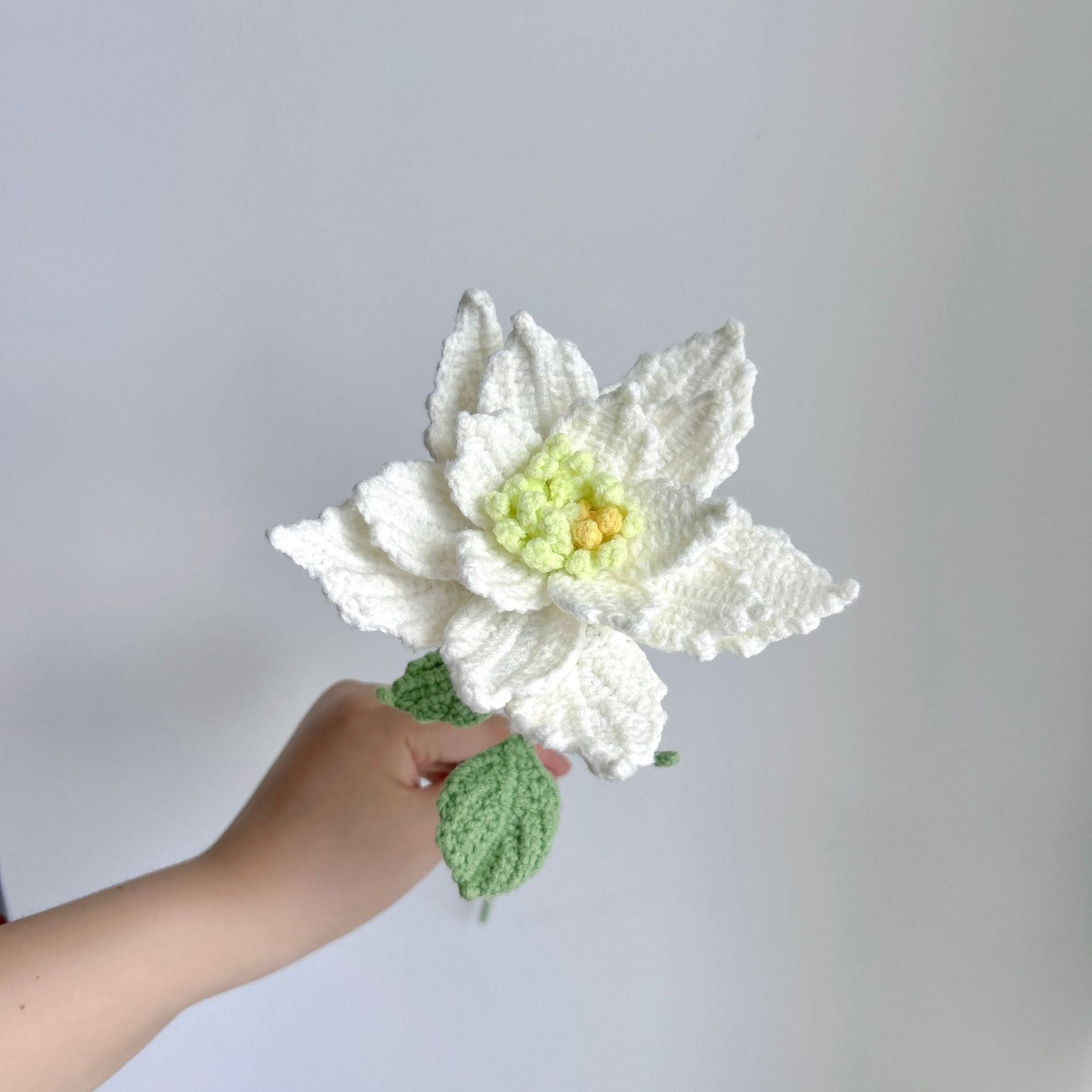 Handmade Crochet Rose Flowers | Everlasting Handicraft Bouquet for Home Decor, Desk Decor & Holiday Gifts | Durable, Allergy-Friendly Artisan Floral Decor (No Wilting!) - Mia-yarnwhiper