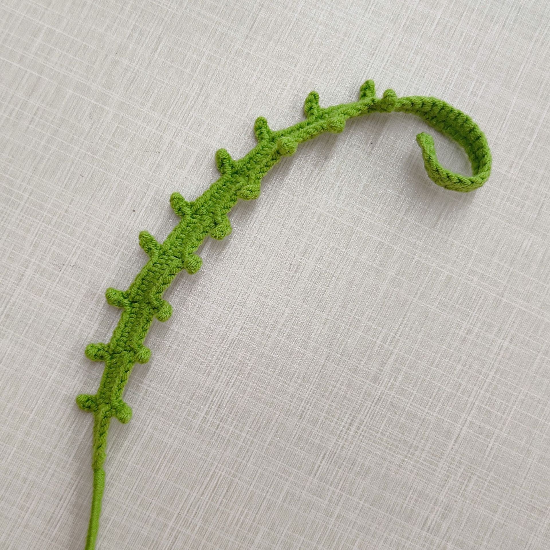 Handmade Crochet Greenery Stems: Floral Filler, Home Decor, Desk Ornament & Gift for Housewarming/Birthdays/DIY - Mia-yarnwhiper