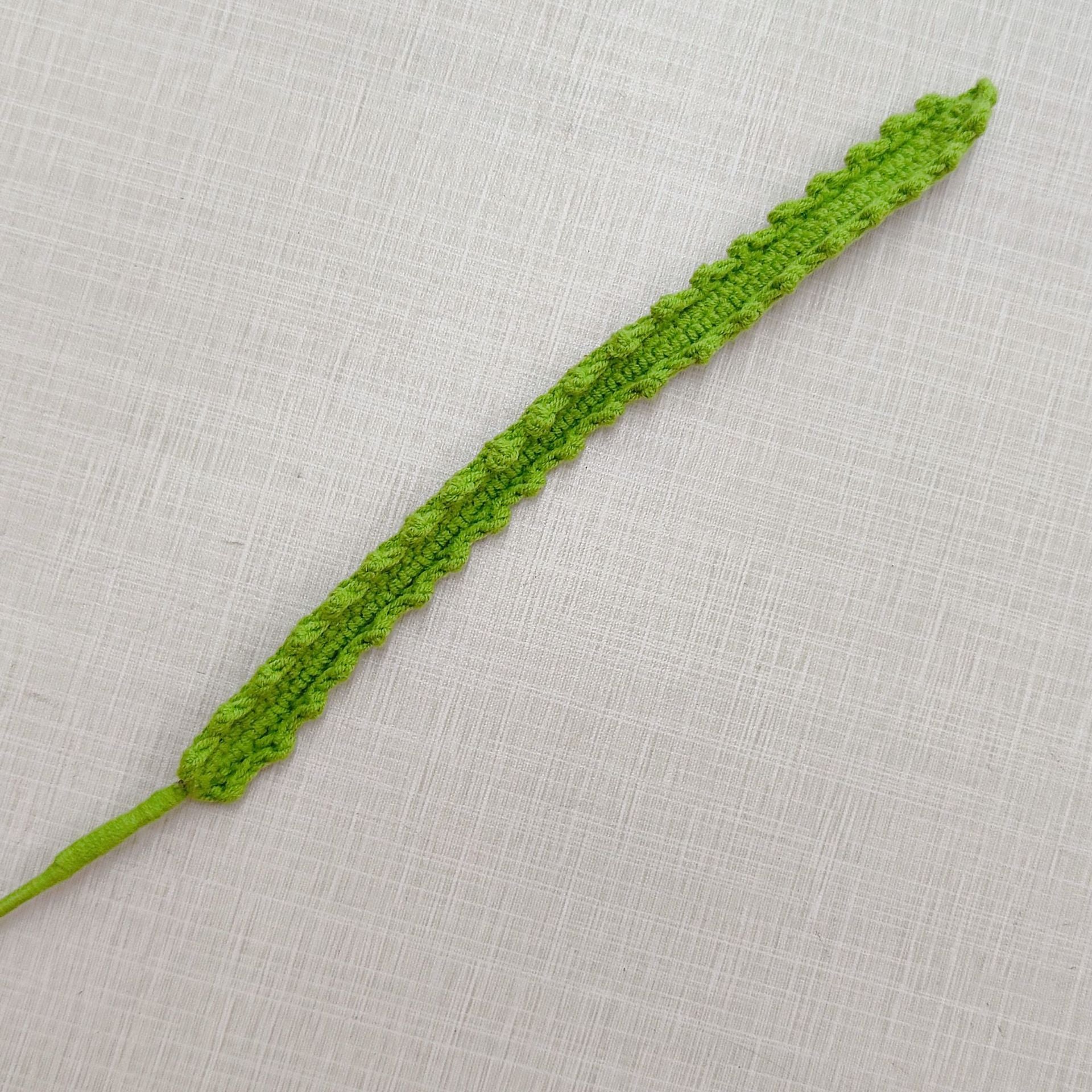 Handmade Crochet Greenery Stems: Floral Filler, Home Decor, Desk Ornament & Gift for Housewarming/Birthdays/DIY - Mia-yarnwhiper