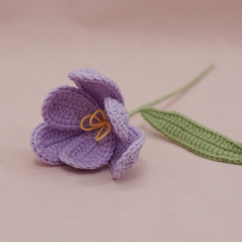 Handmade Crochet Floral Bouquet: Purple & Pink Arrangement, Home Decor, Centerpiece, Gift for Mother’s Day/Birthday/Housewarming - Mia-yarnwhiper