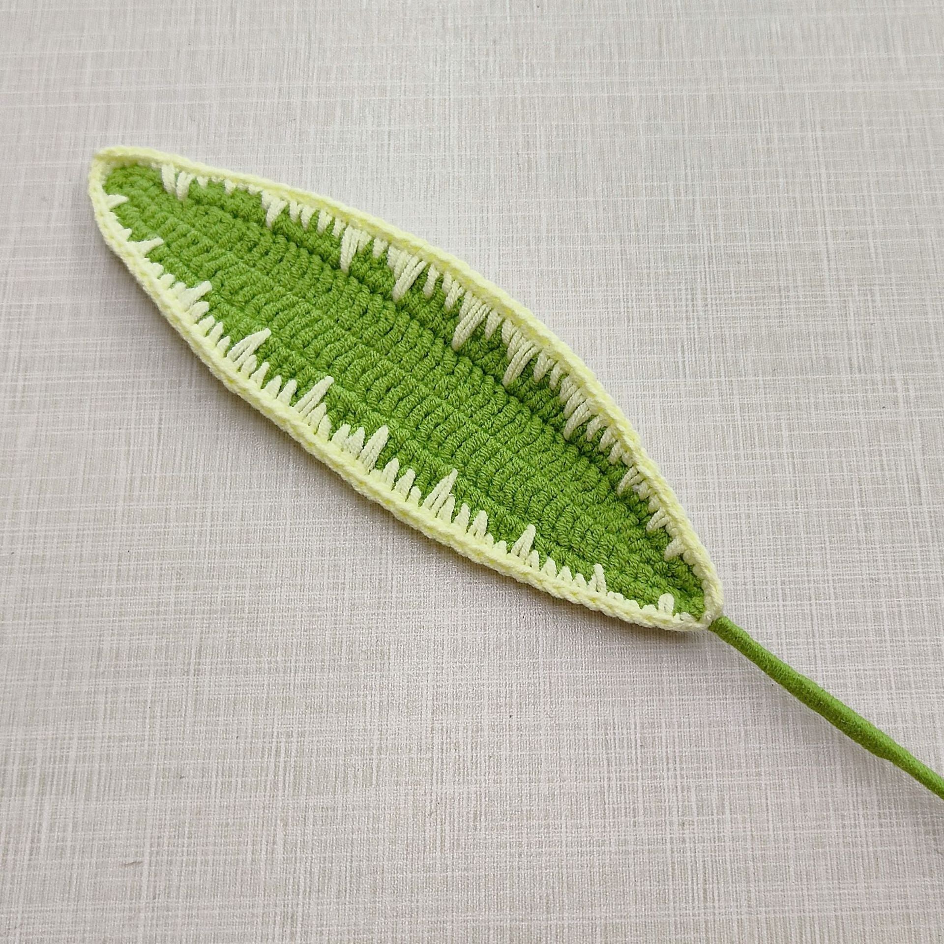 Handmade Crochet Greenery Stems: Floral Filler, Home Decor, Desk Ornament & Gift for Housewarming/Birthdays/DIY - Mia-yarnwhiper