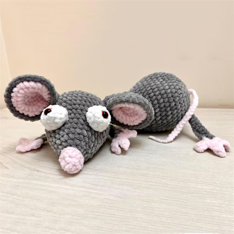 Funny Squashed Animal Crochet Door Stopper - Adorable Handmade Gecko/Frog/Santa Home Decor, Cute Functional Gift for Kids & Adults - Mia-yarnwhiper