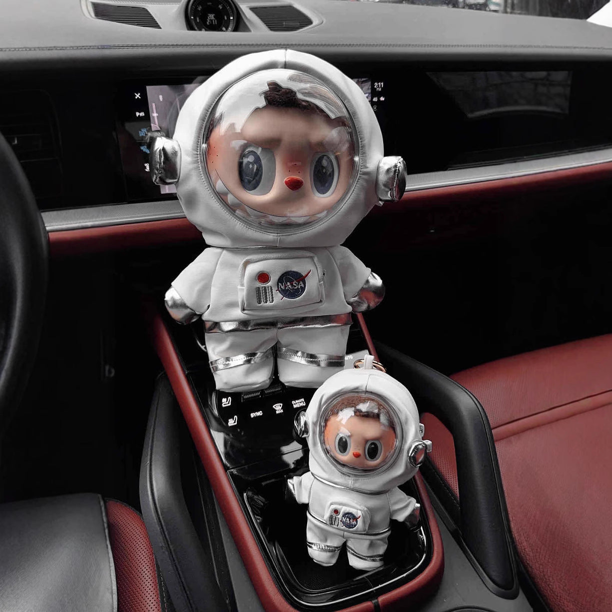 17/38cm Vinyl Doll Astronaut Costume (Doll Not Included) - Handmade Space Suit Outfit for 1/2/3 Gen Dolls, NASA-Style Doll Clothing Accessory - Mia-yarnwhiper