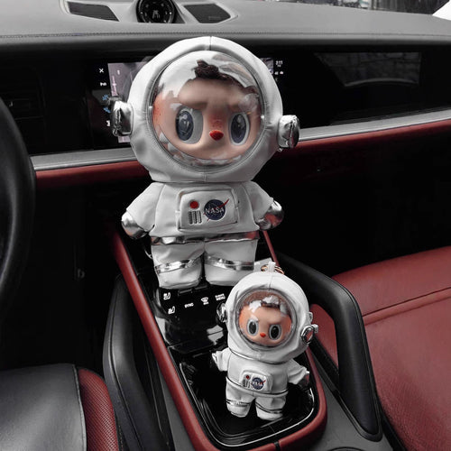 17/38cm Vinyl Doll Astronaut Costume (Doll Not Included) - Handmade Space Suit Outfit for 1/2/3 Gen Dolls, NASA-Style Doll Clothing Accessory - Mia-yarnwhiper