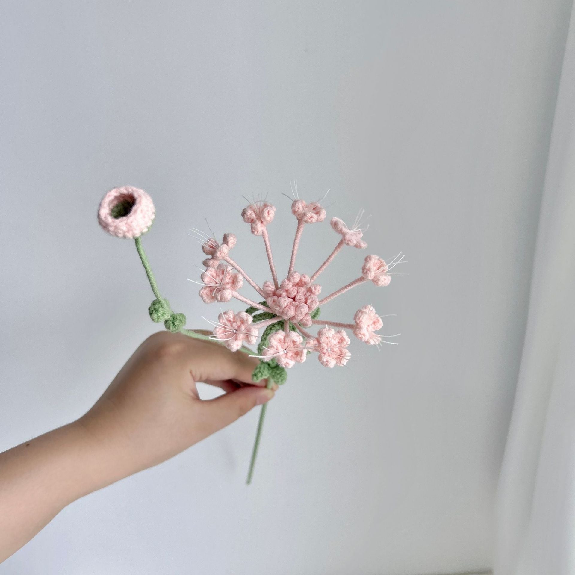 Handmade Crochet Baby's Breath Bouquet: Dainty Decor & Gift for Housewarming, Birthdays & Occasions - Mia-yarnwhiper